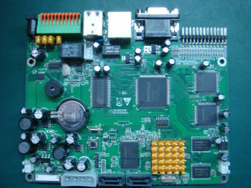 16ch Cif Real-time H.264 Multilayer Dvr Pcb Assembly Support Vga Output
