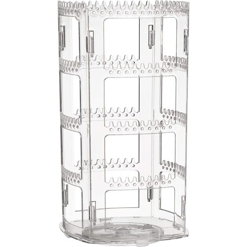 4 Ebenen Plastikschmuck Rack Display klassischer Stand