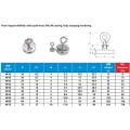 Neodymium magnets online with countersunk hole and eyebolt