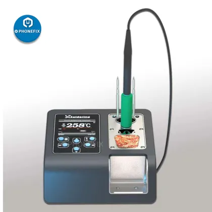 Xsoldering Electric Soldering Station Lead-free 2.5S Rapid Heating Soldering Iron Set JBC Handle Universal JBC Tip Welding Kit