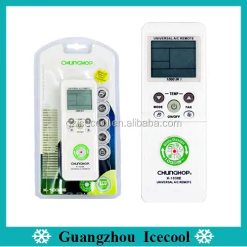 K-1038E Universal A/C Remote Control - 1000 in 1