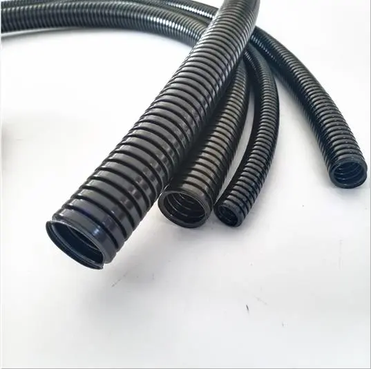 High Quality Corrugated Black Nylon Hose plastic tubes corrugate pipe