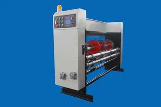 Corrugated Cardboard Box Making Machine , Flexo Printing Slotting Machines