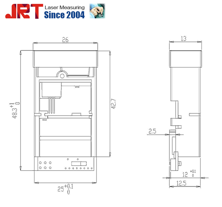 Laser Measuring Tool Sensor