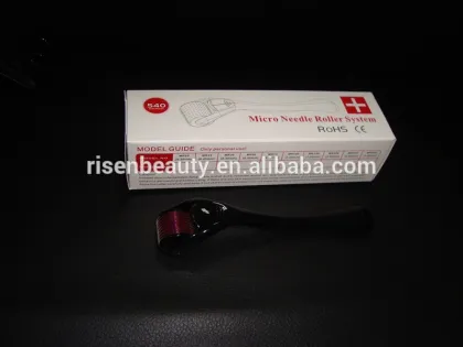 chinese skin care products meso therapy dermaroller 540 needles
