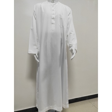 Saudi Arabia Traditional Costumes Man Muslim Jubba Thobe