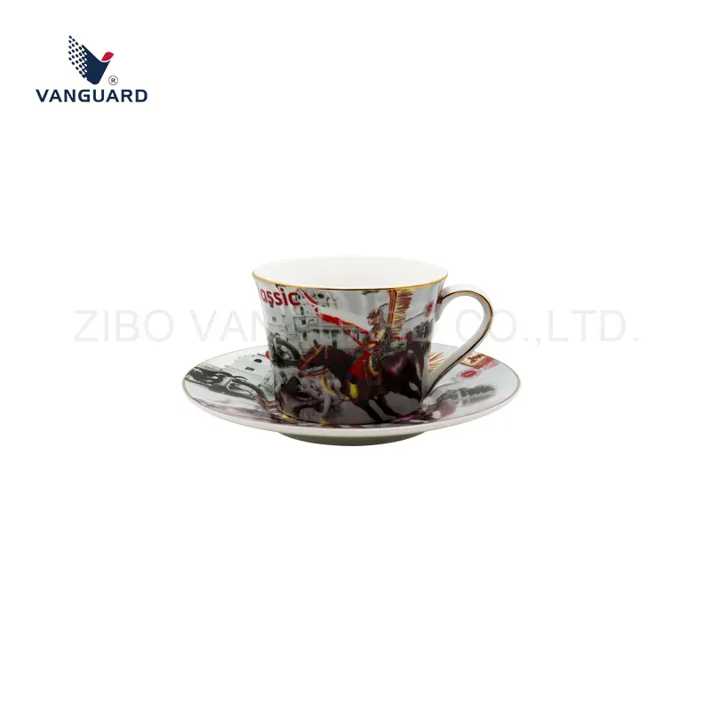 Vanguard 5-Piece Porcelain Tea Cup Set