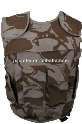 Kevlar Bulletproof Vest/Bullet Proof Vest/Anti Ballistic Vest at NIJ IIIA/NIJ III/NIJ IV available