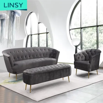 Linsy 4 Seat Chesterfield Couch