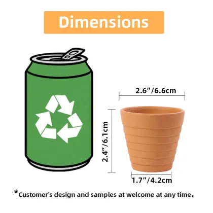 Mini 2-Inch Terracotta Clay Flower Pot