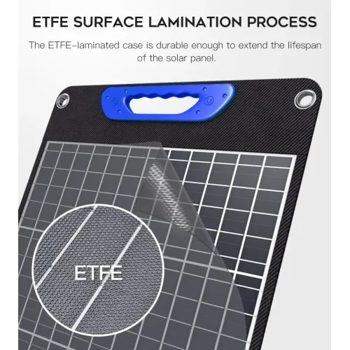 Panel solar al aire libre de Whaylan Monocrystalline ETFE