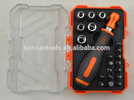 21pcs Ratcheting screwdriver bit Set