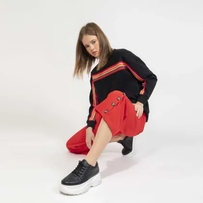 Comfortable Atmosphere Wide Leg Women Pants