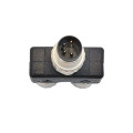 M8 Male to Female Y Splitter Sensor Connector