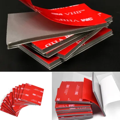 3M Double Sided Acrylic Adhesive Gray VHB Foam Tape for Construction Bonding