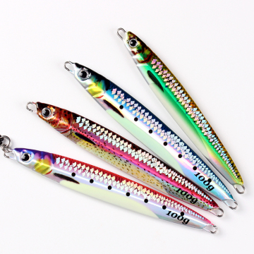 Wholesales of 3D Printed Metal Jigs in Various Weights for Deep Sea Fishing
