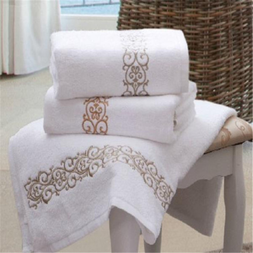 Luxury Hand Hotel Towel Set Logo