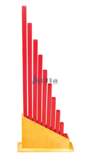 Montessori Stand for Long Red Rods
