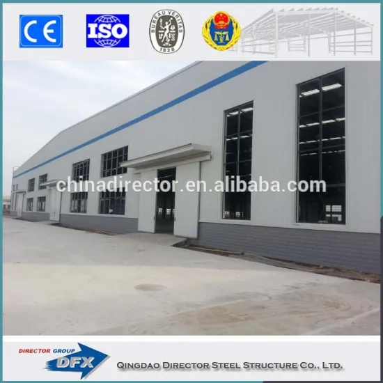 ISO & CE certificated prefabricated construction steel structure workshop