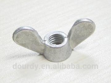 zinc plated butterfly lock wing nut