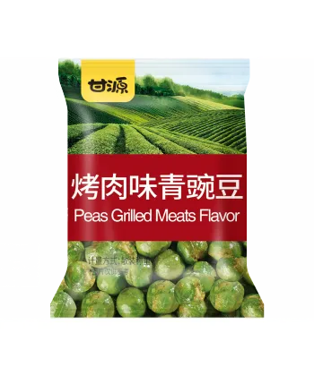 Leisure grilled Meat Flavor Green Peas snack foods