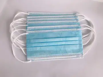 children face mask with tie