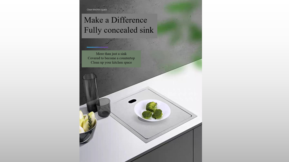 black nano sink