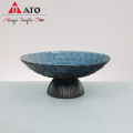 Blue color Fruit Plate Decoration Dried Fruit Plate