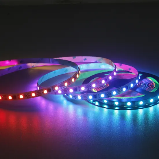RGB IC 5050 LED Light Strip - TM1934, 24V, 60 LEDs per Meter, 14.4W per Meter, 10mm