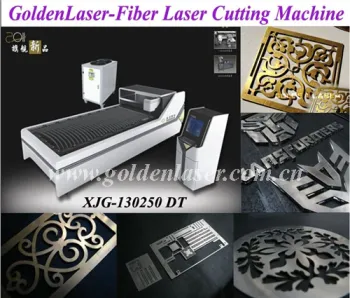 1500*3000mm Stainless Steel Fiber Metal Laser Cutter (XJG-150300DT)
