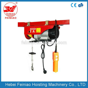 200kg pa hoist pa mini electric wire rope hoist pa mini electric hoist