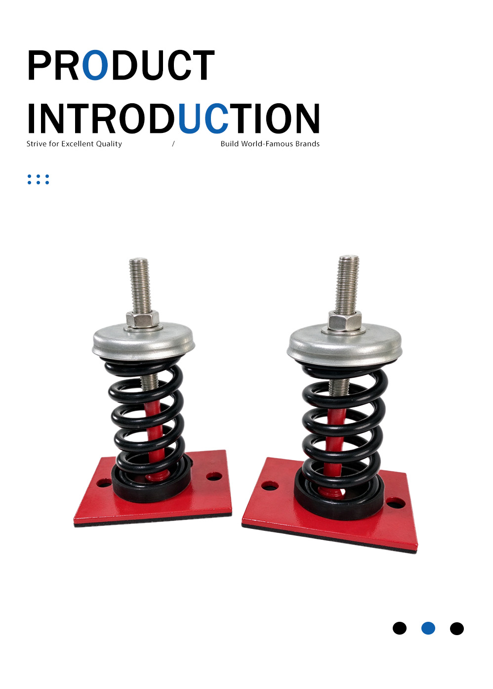 YDS Type Damping Spring Vibration Isolator