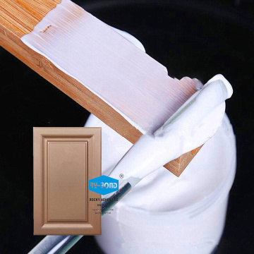 Wood working door panel vacuum membrane press glue