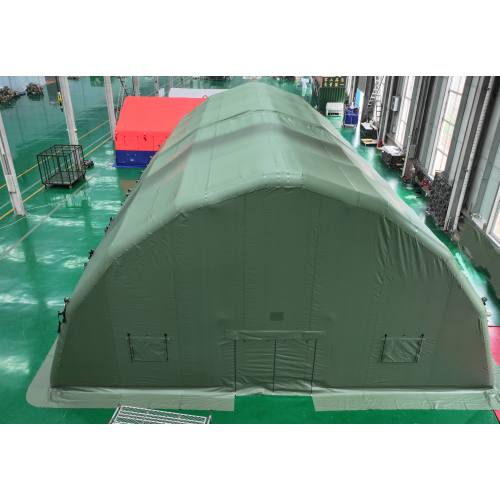 180sqm Dark Green PVC Inflatable Storage Tent