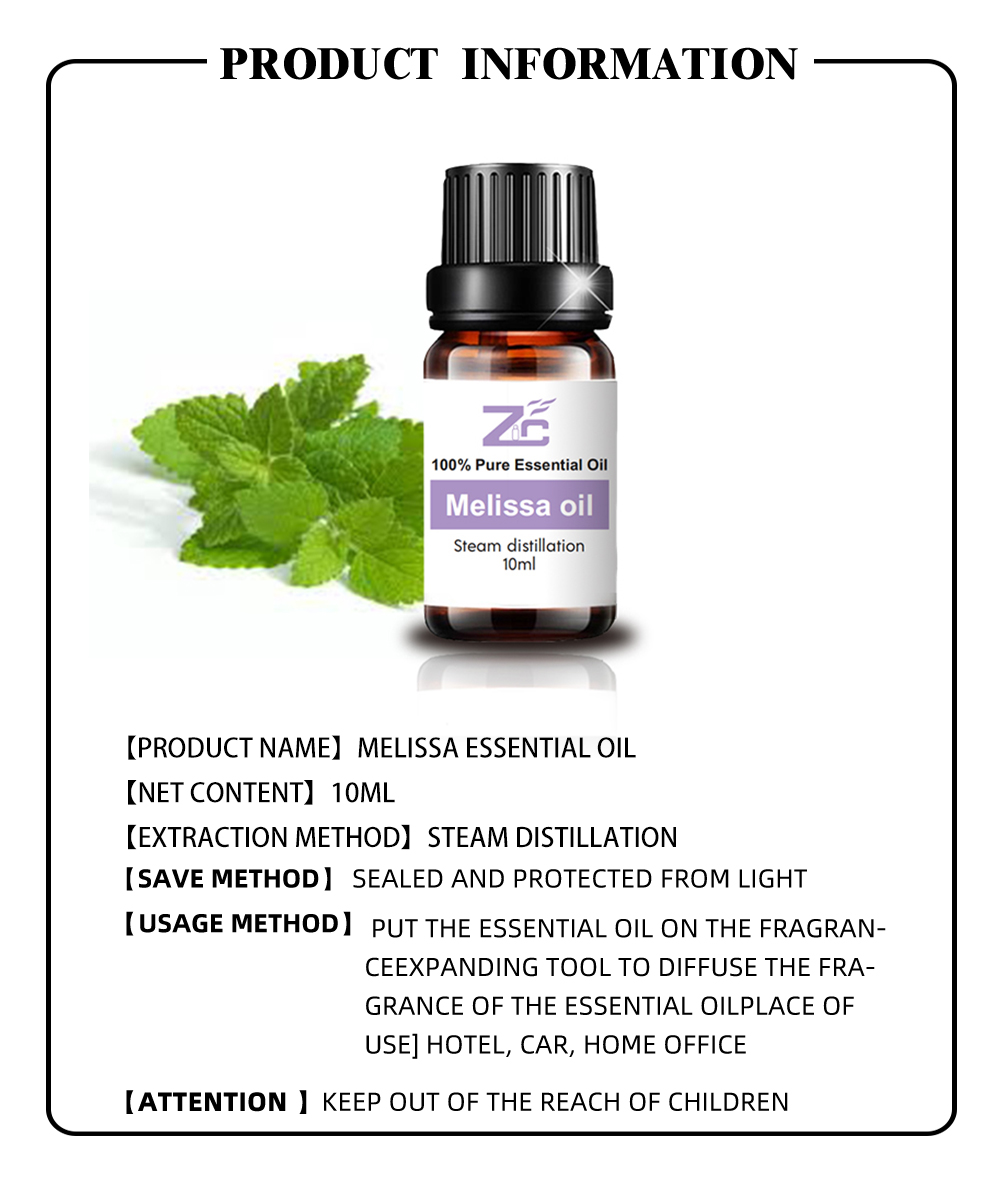 Premium Quality Melissa essential oil bulk for sale