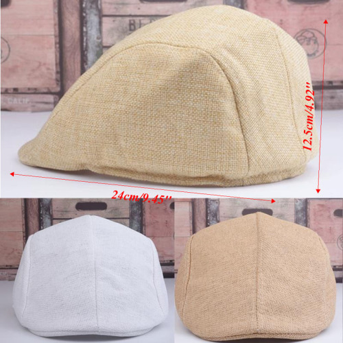 Hot Men Golf Driving Sun Flat Cabbie Newsboy Unisex Herringbone Duckbill Ivy Hat Cap A18_40
