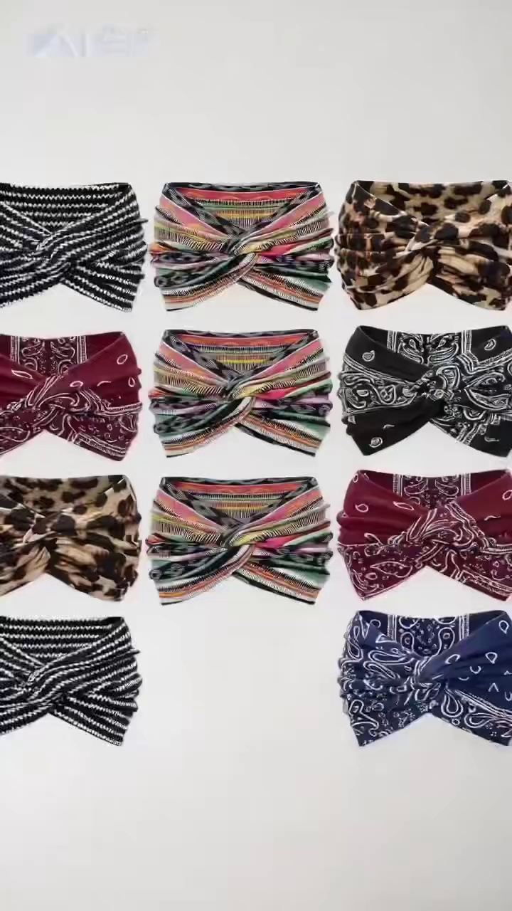 Non-Slip Wide Elastic Headband