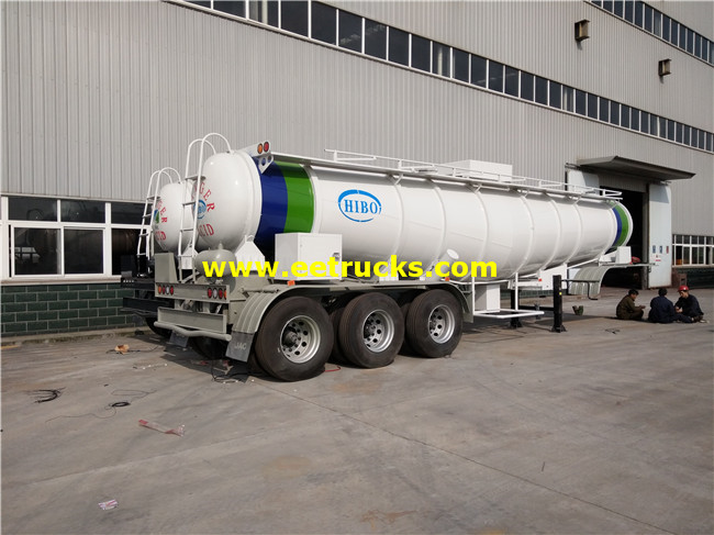 Sulfuric Acid Transport Semi-Trailers