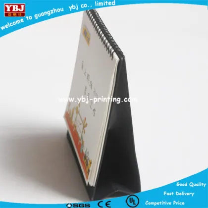 Custom Printing Paper Desk Calendar with Note Pad