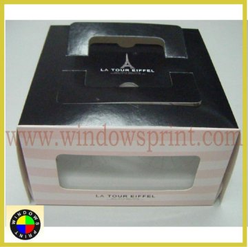 Handle box for wedding cake box
