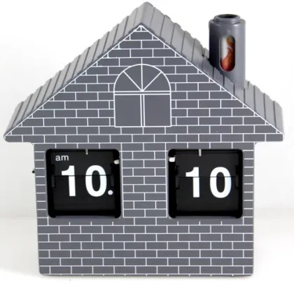 house clock desktop clock for home decor flip clock