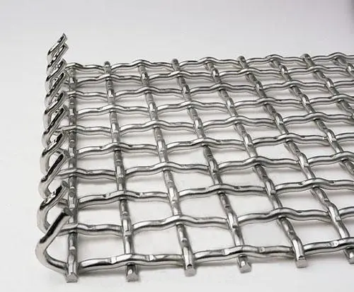 Mine use Crimped wire mesh