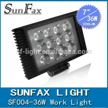 HOT sale 7inch 36W led worklight Truck led driving light for Jeep SUV Boat ATV