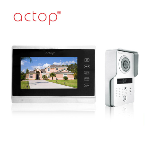 Hardwired video doorbell for house