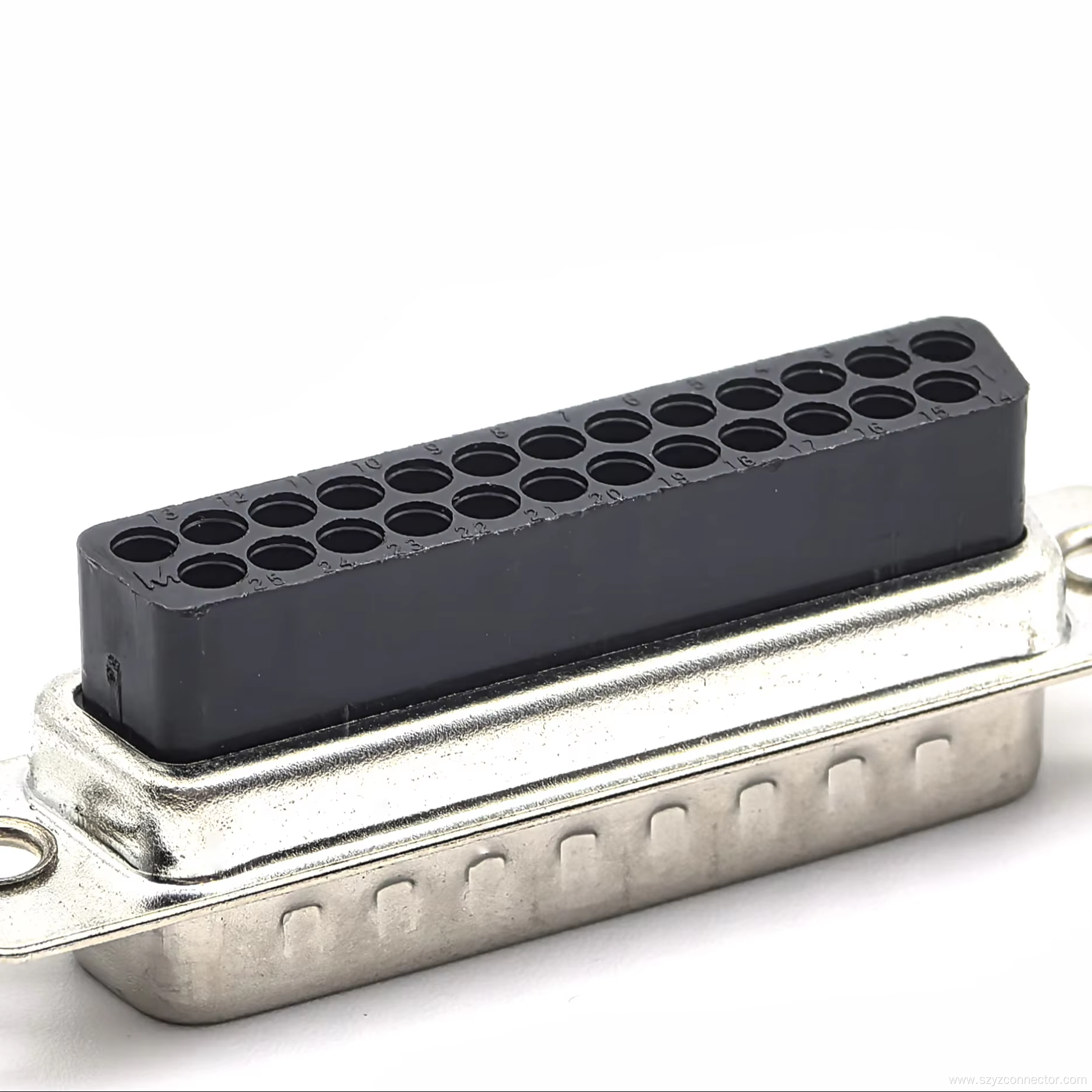Standard D-Sub Connector DP 25P Male Straight with Harpoon 25P