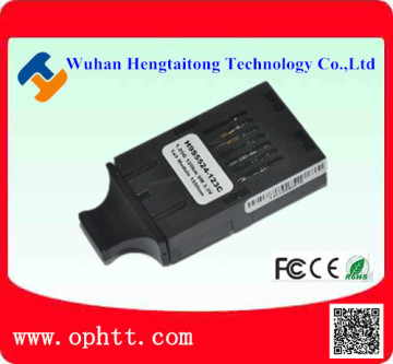 1000Base 1x9 1.25G Single Mode 1550nm 80km Duplex SC 3.3V Gigabit 1x9 Transceiver