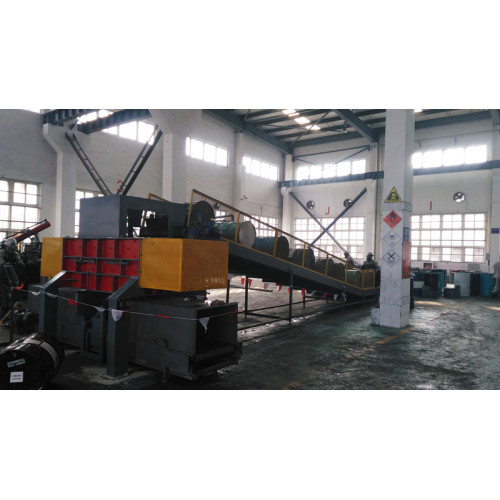 Hydraulic Customized Waste Drums Baling Press Machine