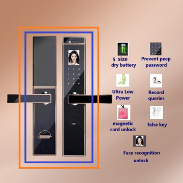 Face recognition intelligent lock