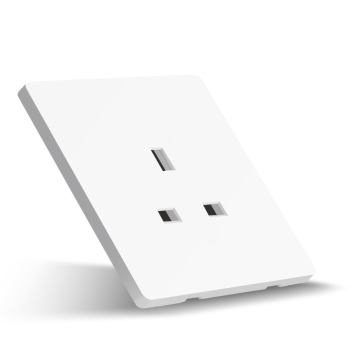 Prise murale britannique avec chargeur USB de type C - prise électrique universelle à 3 broches