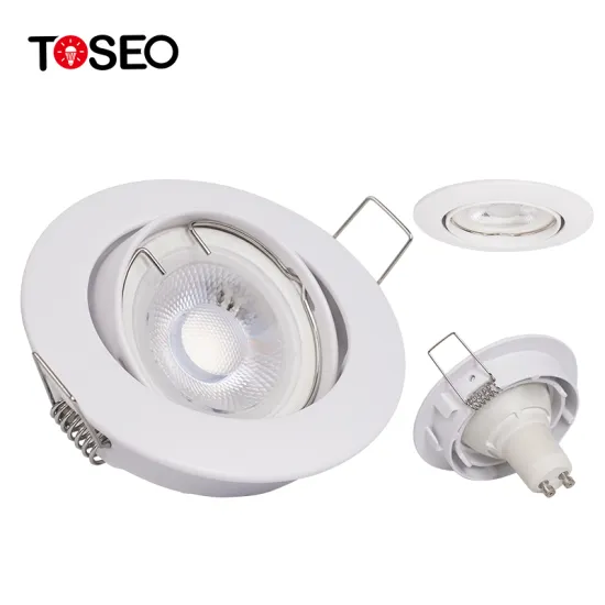 Adjustable Die-Cast Aluminum Ceiling Downlight Housing and Spotlights